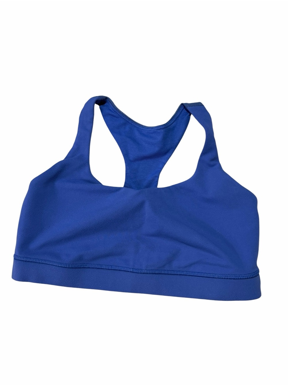 Lululemon Athletica Blue Racerback Sports Bra